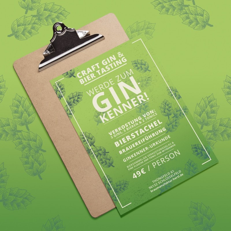 Craft Gin & Bier Seminar Gutschein