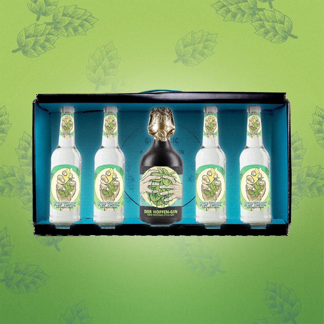 Hopfen-Gin Tonic-Geschenkset