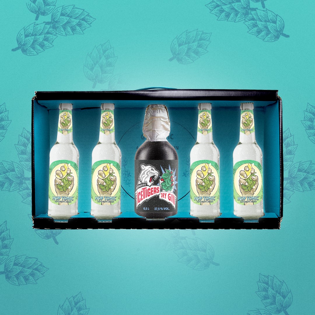 ICE TIGERS DRY GIN Geschenkset