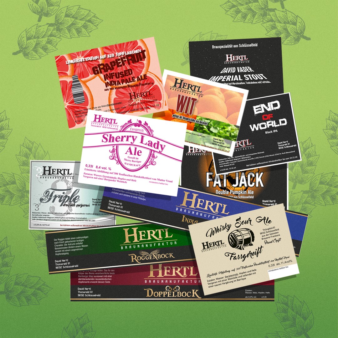 Etiketten-Sammler-Set